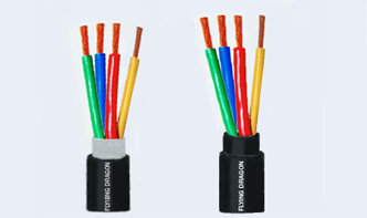 Cáp điện 4 ruột mềm cách điện PVC lõi trung tính nhỏ hơn - 0,6/1kV